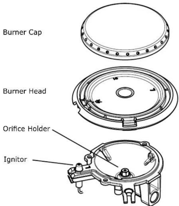 IKEA FORSHÄLLAN - To clean burner heads: - 1