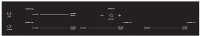 IKEA SAMFÄLLD 704.620.64 - Induction Controls - 1