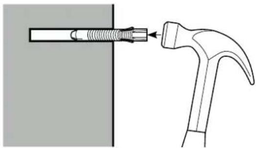 LEICA Cine 1 - En caso de pared de hormigón macizo o bloques de hormigón - 1