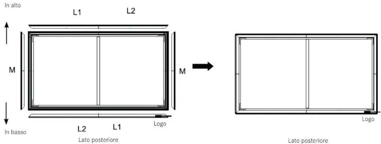 LEICA Cine 1 - MONTAGGIO DELLA CORNICE ESTERNA - 2