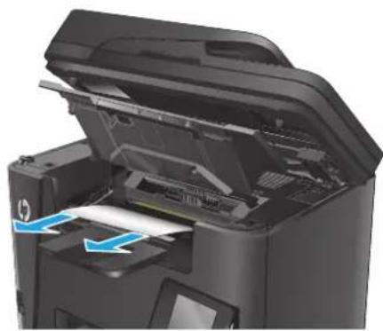 HP LaserJet Pro MFP M226 - Suppression des bourrages dans la zone de la cartouche d'encre - 5