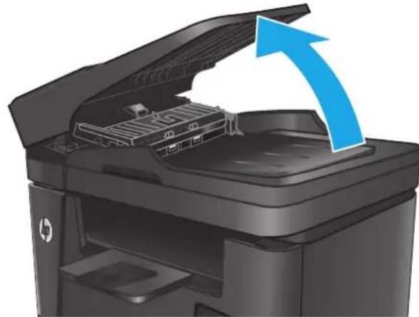 HP LaserJet Pro MFP M226 - Nettoyez les rouleaux et le tampon de séparation du bac d'alimentation. - 1