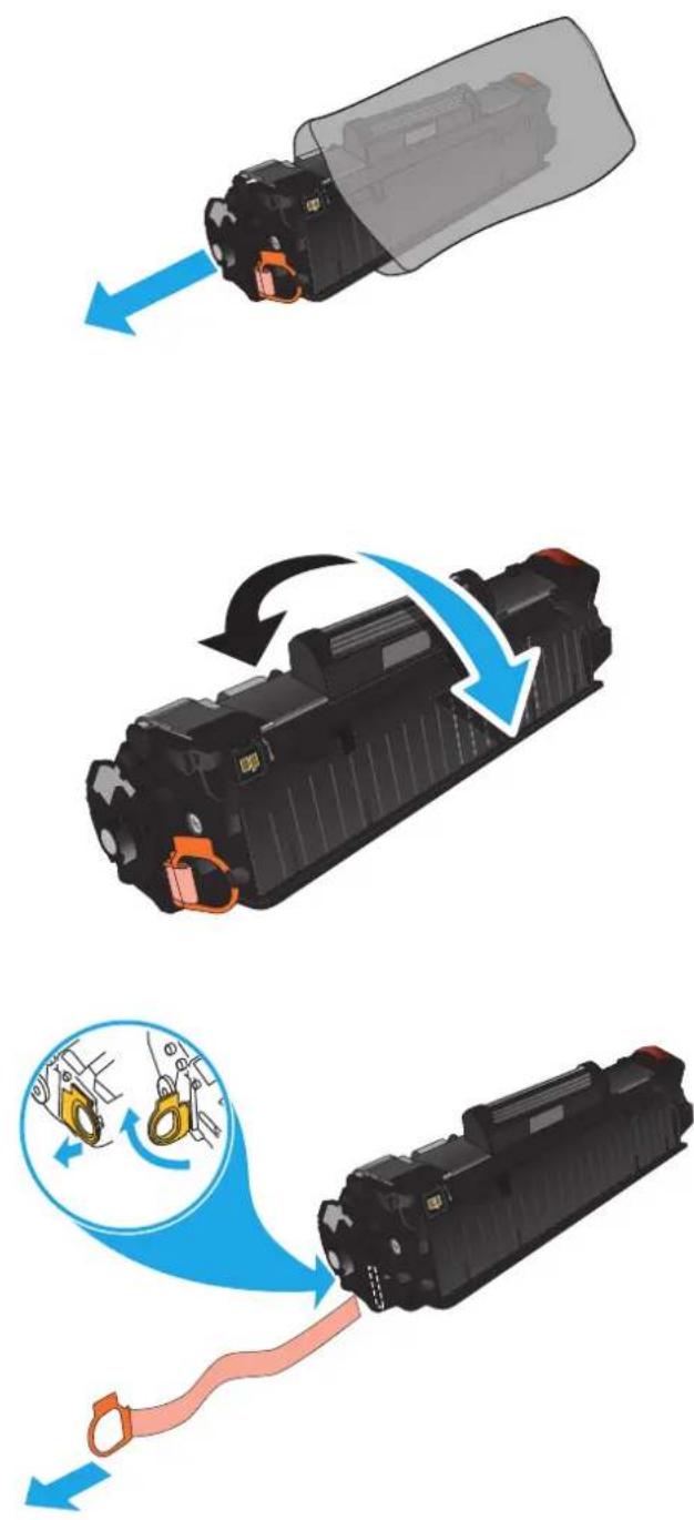 HP LaserJet Pro MFP M226 - Remplacement du toner - 4