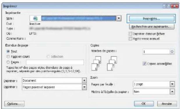 HP LaserJet Pro MFP M226 - Comment imprimer (Windows) - 2
