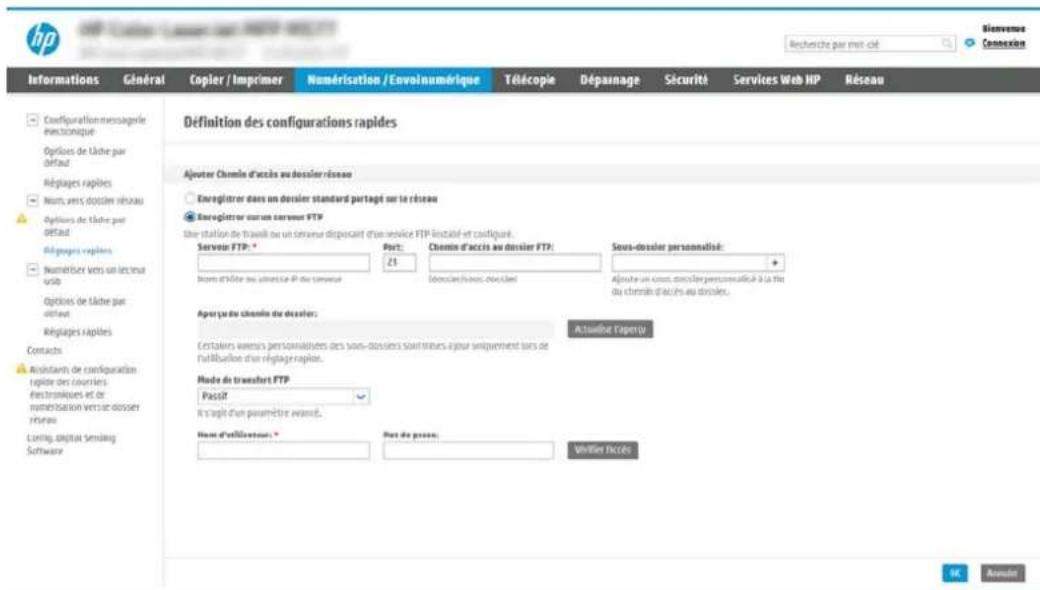 HP LaserJet Managed MFP E52545 - Cliquez sur OK. - 1