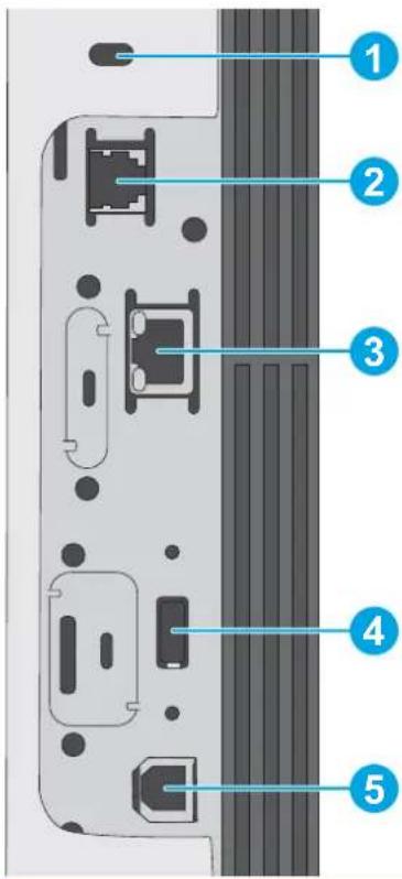 HP LaserJet Managed MFP E52545 - Vues de l'imprimante - 3