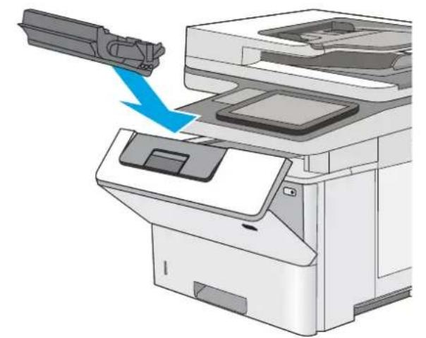 HP LaserJet Managed MFP E52545 - Elimination des bourrages papier dans la zone de la cartouche de toner - 3
