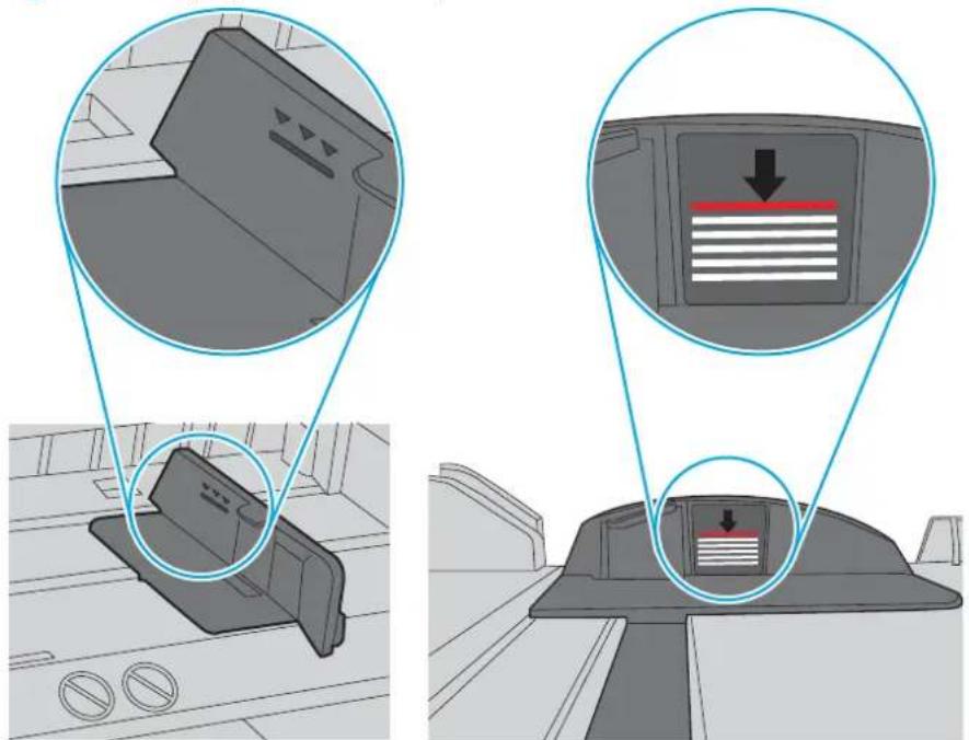 HP LaserJet Managed MFP E52545 - L'imprimante entraîne plusieurs feuilles de papier - 3