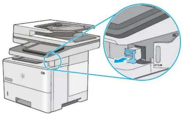 HP LaserJet Managed MFP E52545 - Bourrage d'agrafes - 2