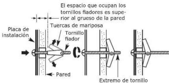 IKEA MEDELNIVÅ 304.692.94 - Para utilizar tornillos de fiador: - 1