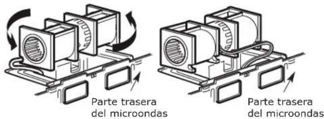 IKEA MEDELNIVÅ 304.692.94 - B5. AJUSTE DEL VENTILADOR DEL MICROON-DAS PARA LA EXTRACCIÓN TRASERA EX-TERNA - 4