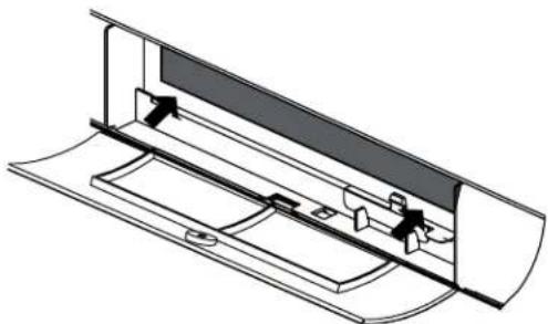 IKEA MEDELNIVÅ 304.692.94 - A7. PORTE D'ACCÈS AU FILTRE FILTRE AU CHARBON (UPPSEENDE) - 4
