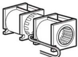 IKEA MEDELNIVÅ 304.692.94 - B5. AJUSTE DEL VENTILADOR DEL MICROON-DAS PARA LA EXTRACCIÓN TRASERA EX-TERNA - 5