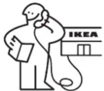 IKEA TILLREDA 105.464.77 - Comment nous joindre en cas de besoin - 1