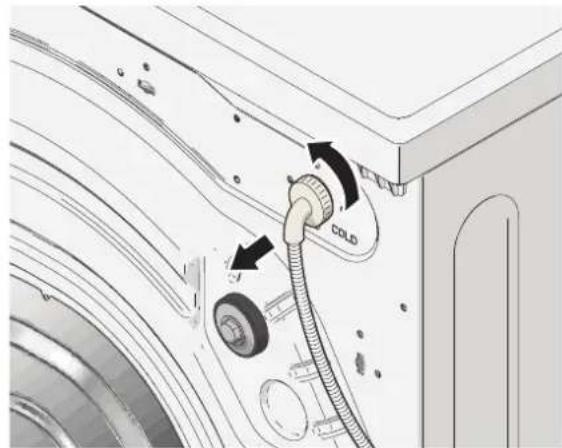 Wisberg WBWM1400A9WNB - NETTOYAGE DU FILTRÉ À EAU - 3