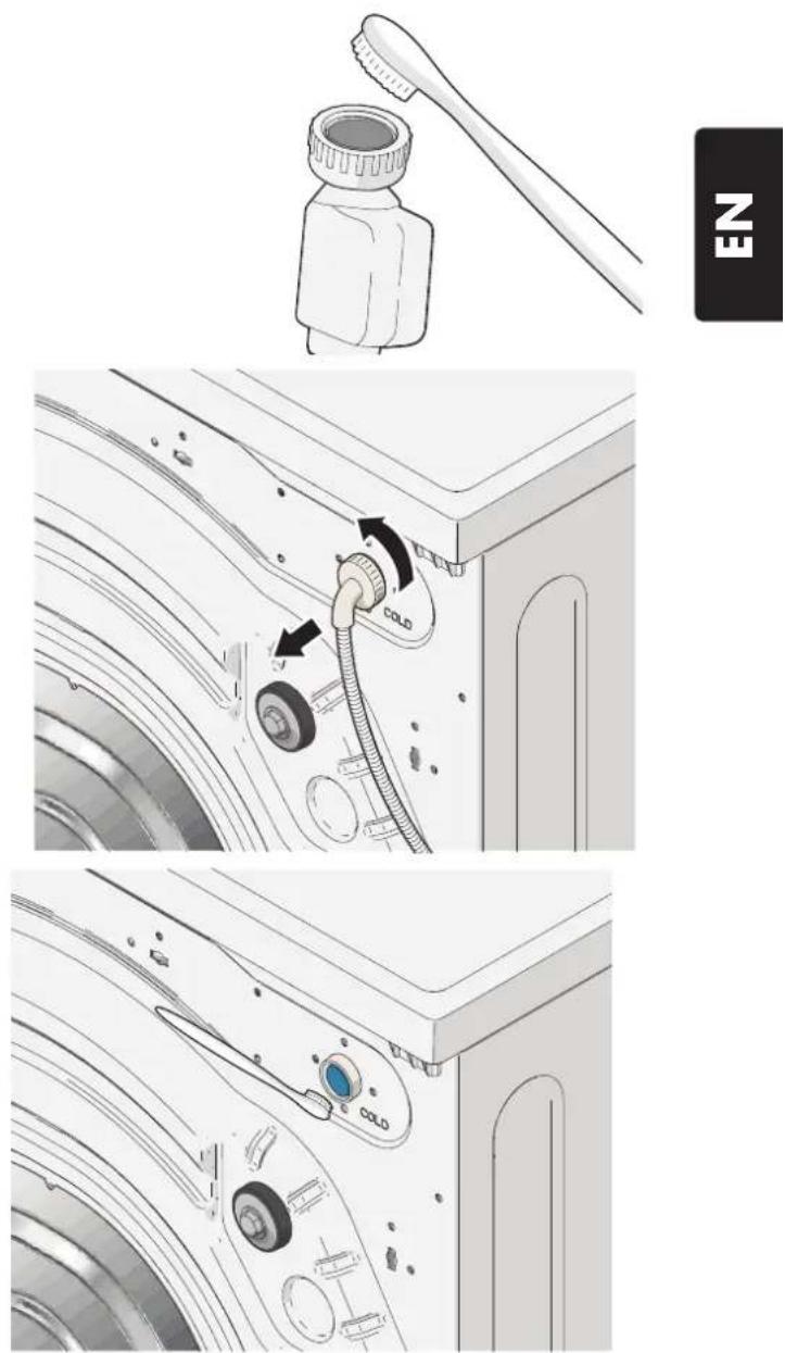 Wisberg WBWM1400A8WNB - CLEANING THE DETERGENT TRAY - 1
