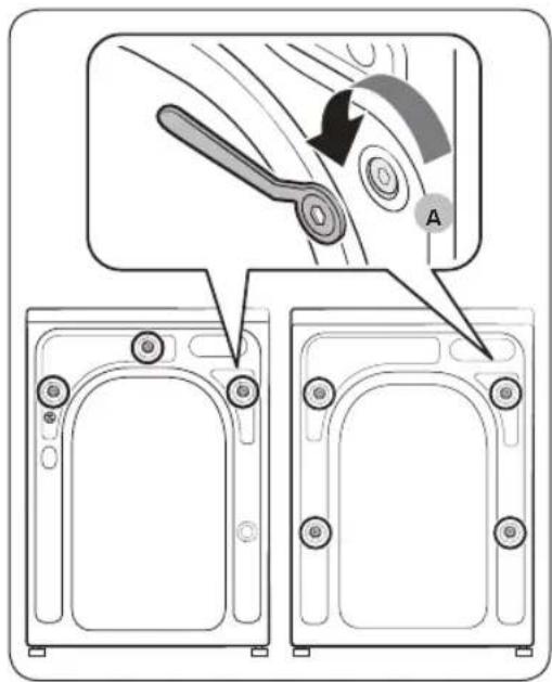 SAMSUNG WW90DG6U25LH - WAARSCHUWING - 1