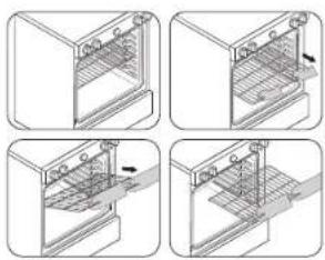 SAMSUNG NSE6DG8700SR - REEMPLAZO DE LAS PARRILLAS - 1