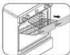 SAMSUNG NSE6DG8700SR - REPLACING THE RACKS - 3