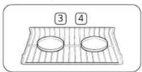 SAMSUNG NSE6DG8100SR - Rack and Pan placement - 1