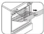 SAMSUNG NSE6DG8100SR - REPLACING THE RACKS - 3