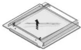 SAMSUNG BF1N4B223 - KAPAK CAMINI ÇIKARMA - 3