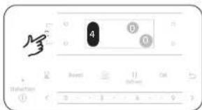 SAMSUNG NSI6DG9100SR - Set the level you want. - 1
