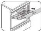 SAMSUNG NSI6DG9100SR - REPLACING THE RACKS - 3