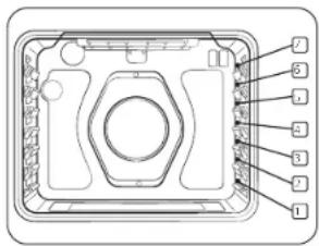 SAMSUNG NSI6DG9100SR - Uso de las parrillas del horno - 1