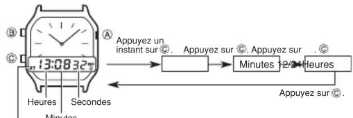 CASIO AEQ-110 - Seconde heure - 1