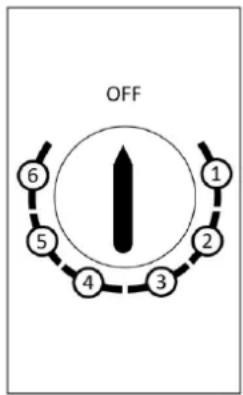FRIGELUX RCU48NE - Temperature setting: - 1
