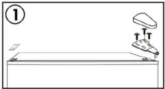 FRIGELUX RC168NE - Door reversal instructions - 1