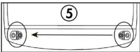 FRIGELUX RC168NE - Door reversal instructions - 5
