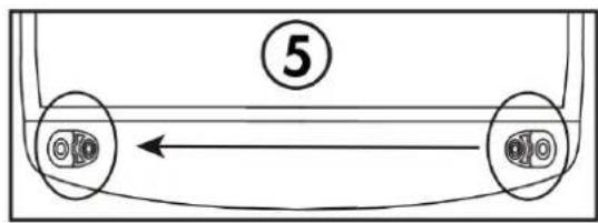 FRIGELUX RC168NE - Cambiar la dirección de la puerta - 3