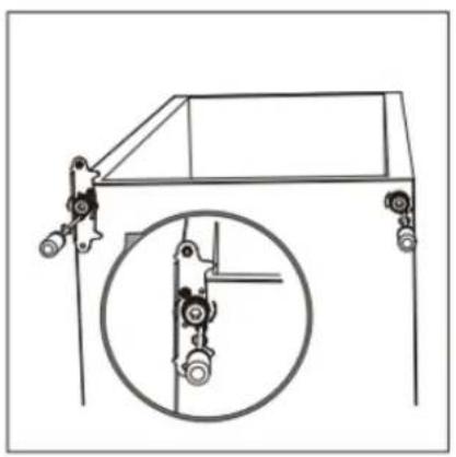 FRIGELUX RDP151BE - Reversing the door - 8
