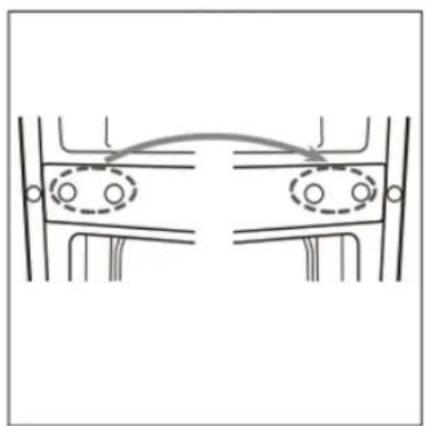 FRIGELUX RDP151BE - Reversing the door - 5