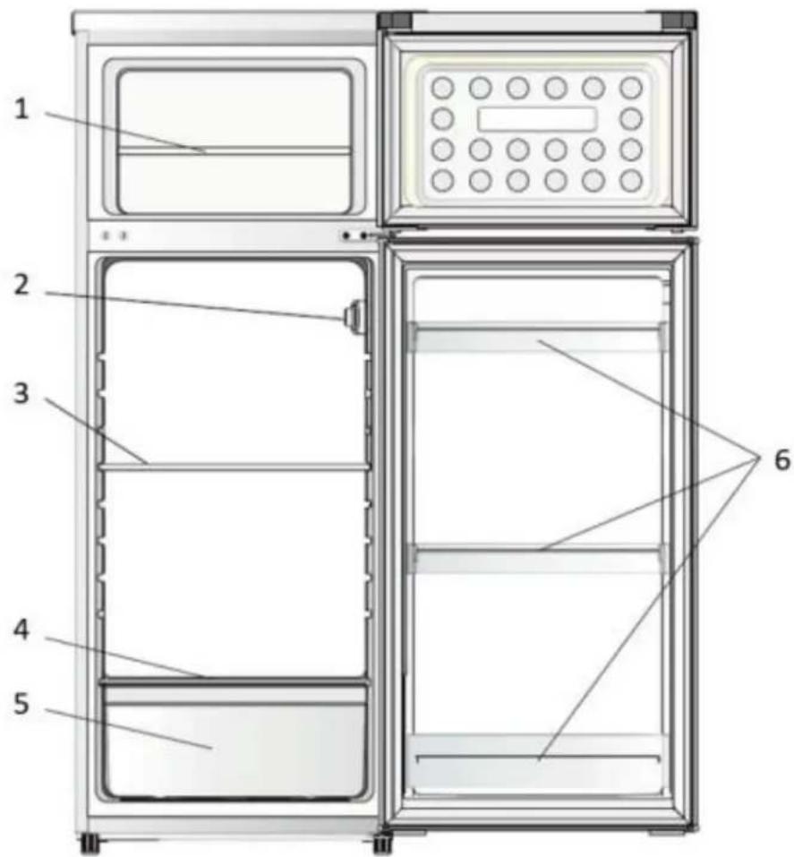 FRIGELUX RDP151BE - PRODUCT DESCRIPTION - 1
