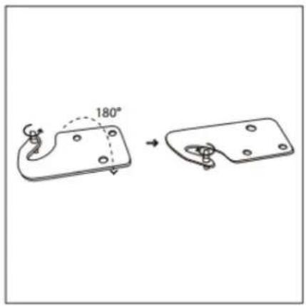 FRIGELUX RDP151BE - Reversing the door - 3