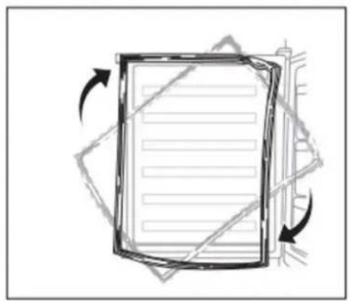 FRIGELUX RDP151BE - Reversing the door - 12