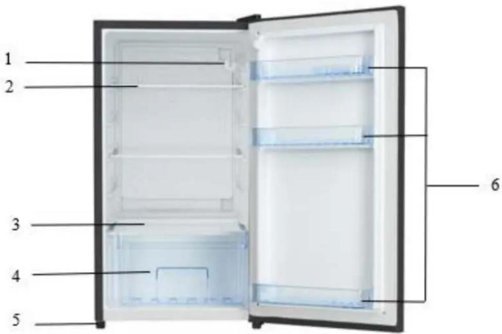 FRIGELUX RTT89BE - PRODUCT DESCRIPTION - 1