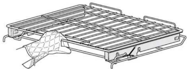 IKEA HJÄLTEBY - Retrait et remise en place de la grille à glissière - 1