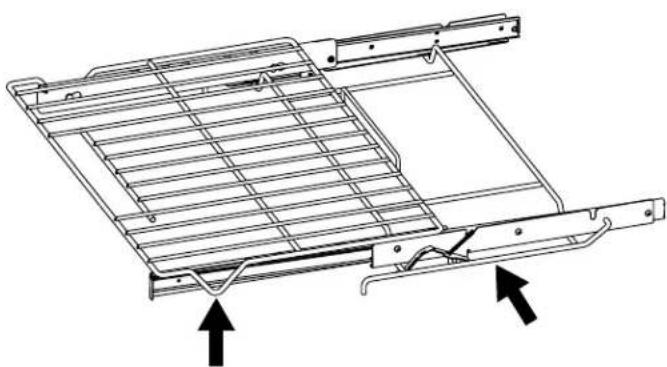 IKEA HJÄLTEBY - Para lubricar la parrilla deslizante: - 5