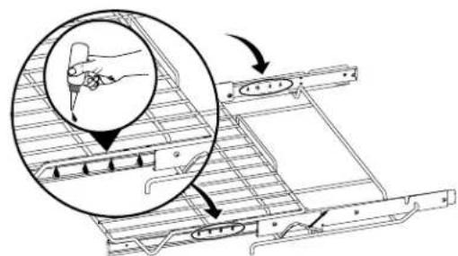 IKEA HJÄLTEBY - Para lubricar la parrilla deslizante: - 2