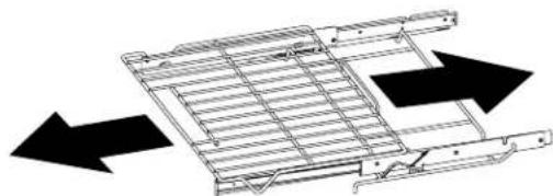 IKEA HJÄLTEBY - Para lubricar la parrilla deslizante: - 3