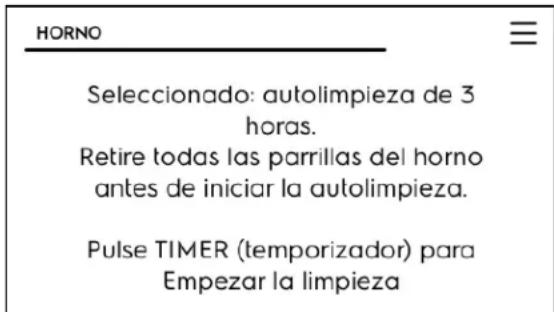 IKEA HJÄLTEBY - Para configurar un ciclo de autolimpieza: - 2
