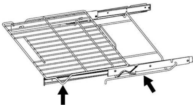 IKEA HJÄLTEBY - Pour lubrifier la grille à glissière : - 5