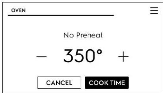 IKEA HJÄLTEBY - To set the no preheat temperature for 350^ - 1