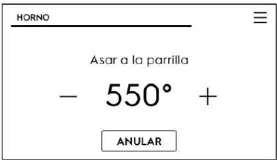 IKEA HJÄLTEBY - Para asar a la parrilla usingo la temperatura predeterminada de asar de 550^ (288 °C): - 1