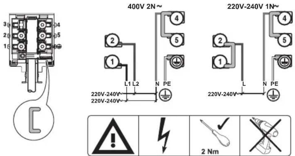 IKEA MÄSTERLIG 802.228.27 - Schéma de branchement - 1