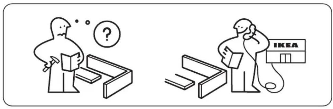 IKEA SVARTRÅ 805.218.07 - GUARDAR ESTAS INSTRUCCIONES - 1